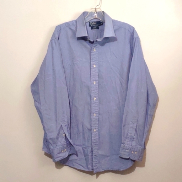 Polo Ralph Lauren Mens Regent Classic Fit Long Sleeve Button Down Shirt - Picture 1 of 9